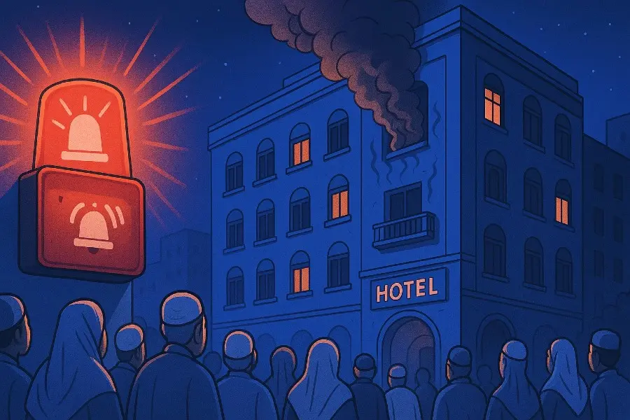 Alarm Kebakaran Hotel Mekkah Berbunyi Gara‑gara Jamaah Haji Indonesia Merokok