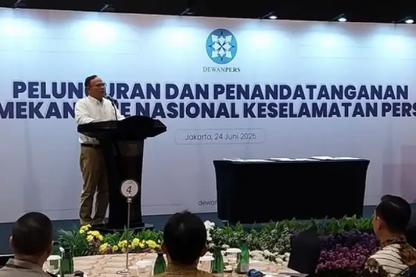 Luncurkan Mekanisme Nasional Keselamatan Pers, Dewan Pers: Agar Demokrasi Terjaga