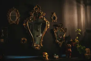 Night Shadows Behind the Mirror: A Tale of Myth Over Logic